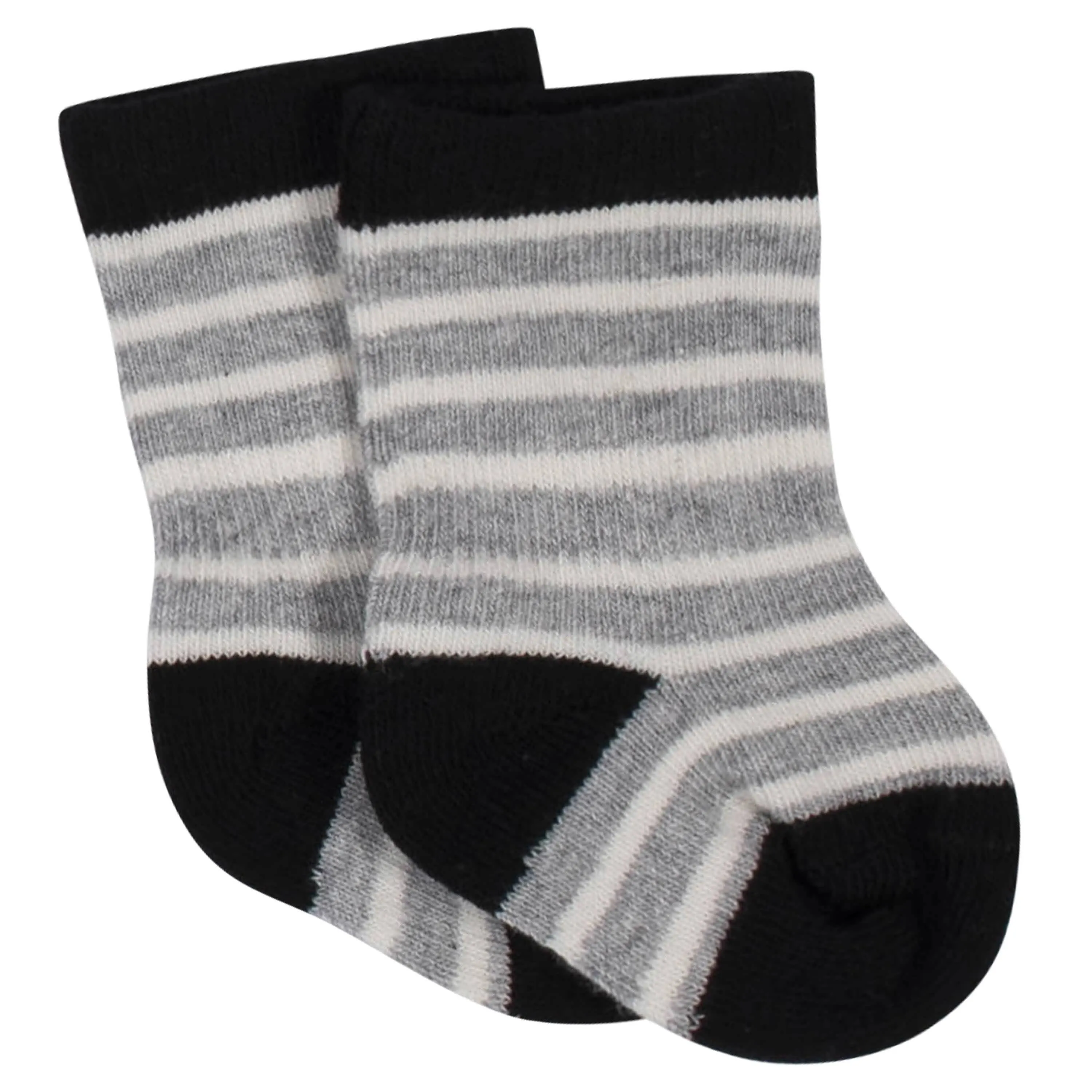 6-Pack Baby Boys Comfy Stretch Badger Wiggle Proof® Socks