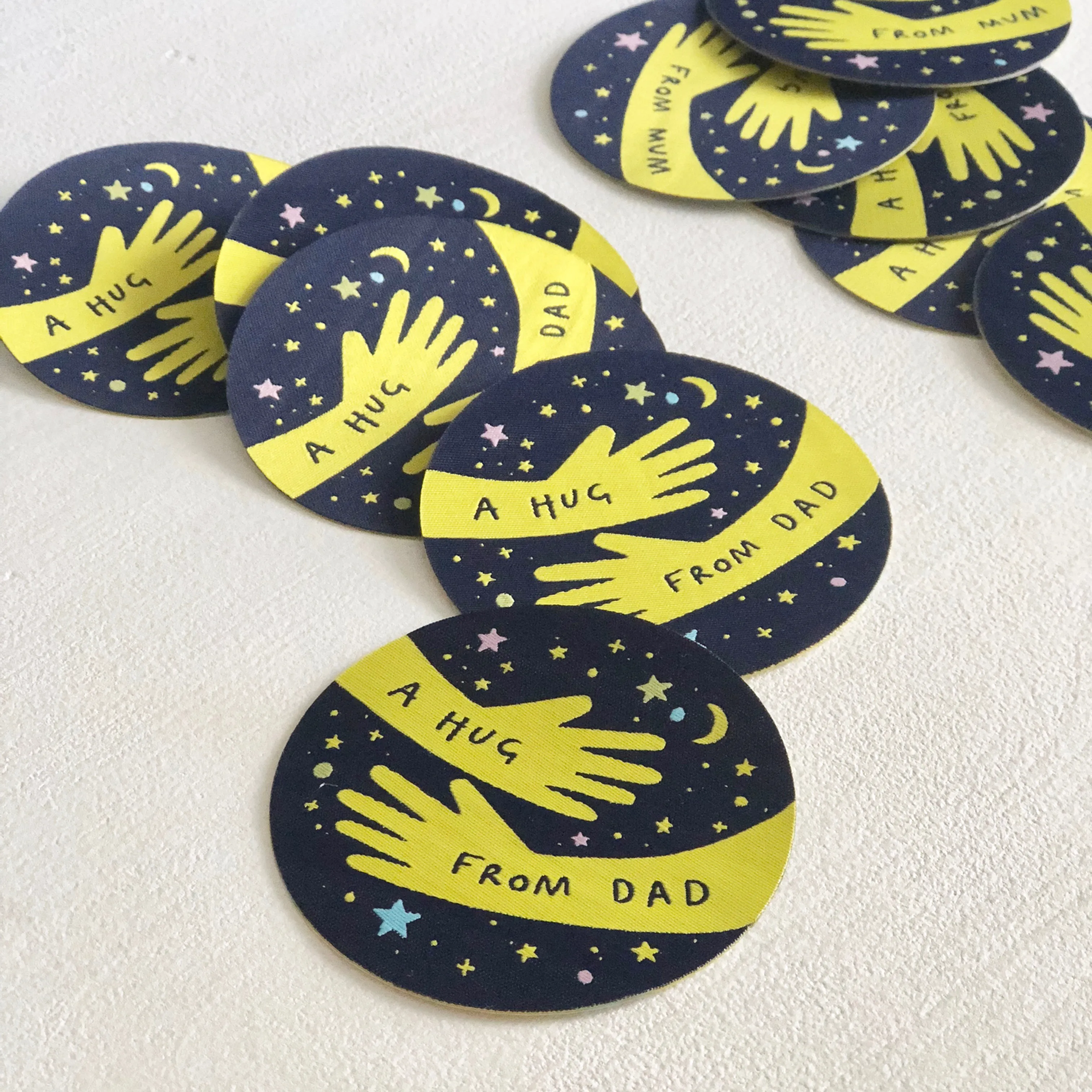 A Hug From Dad Woven Patch