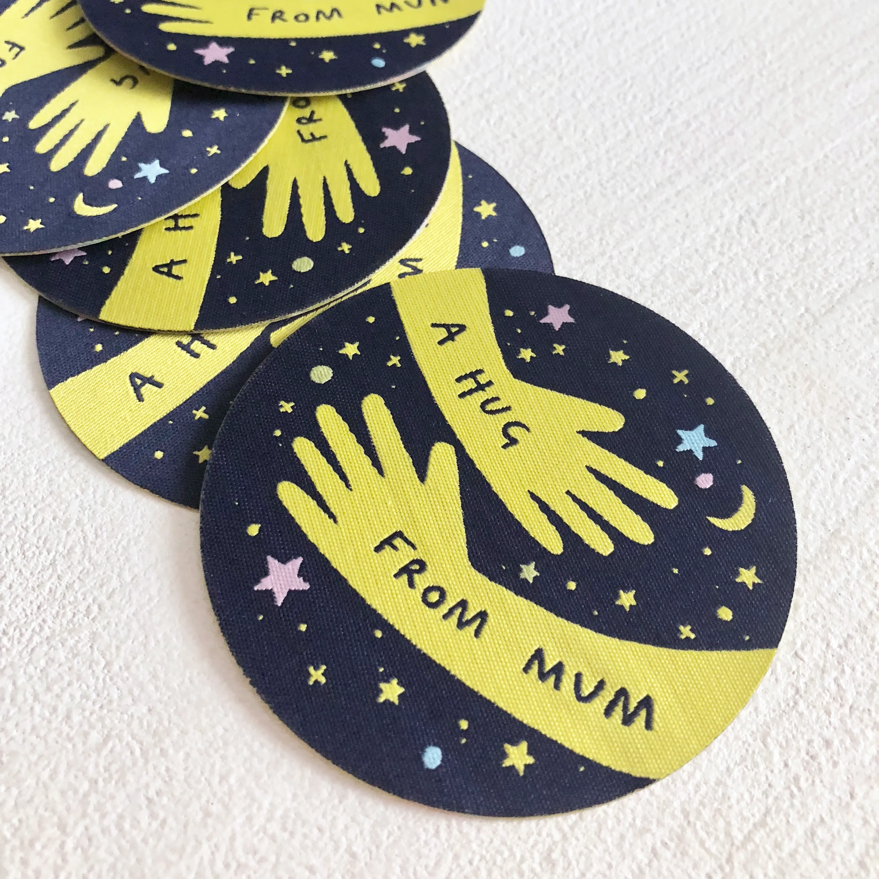 A Hug From Dad Woven Patch