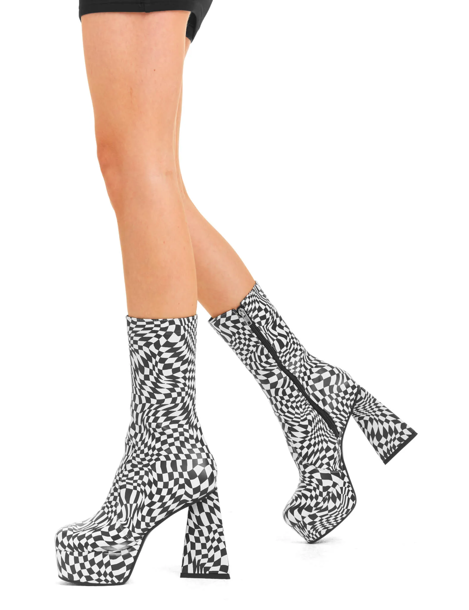 Another Realm Platform Ankle Boots