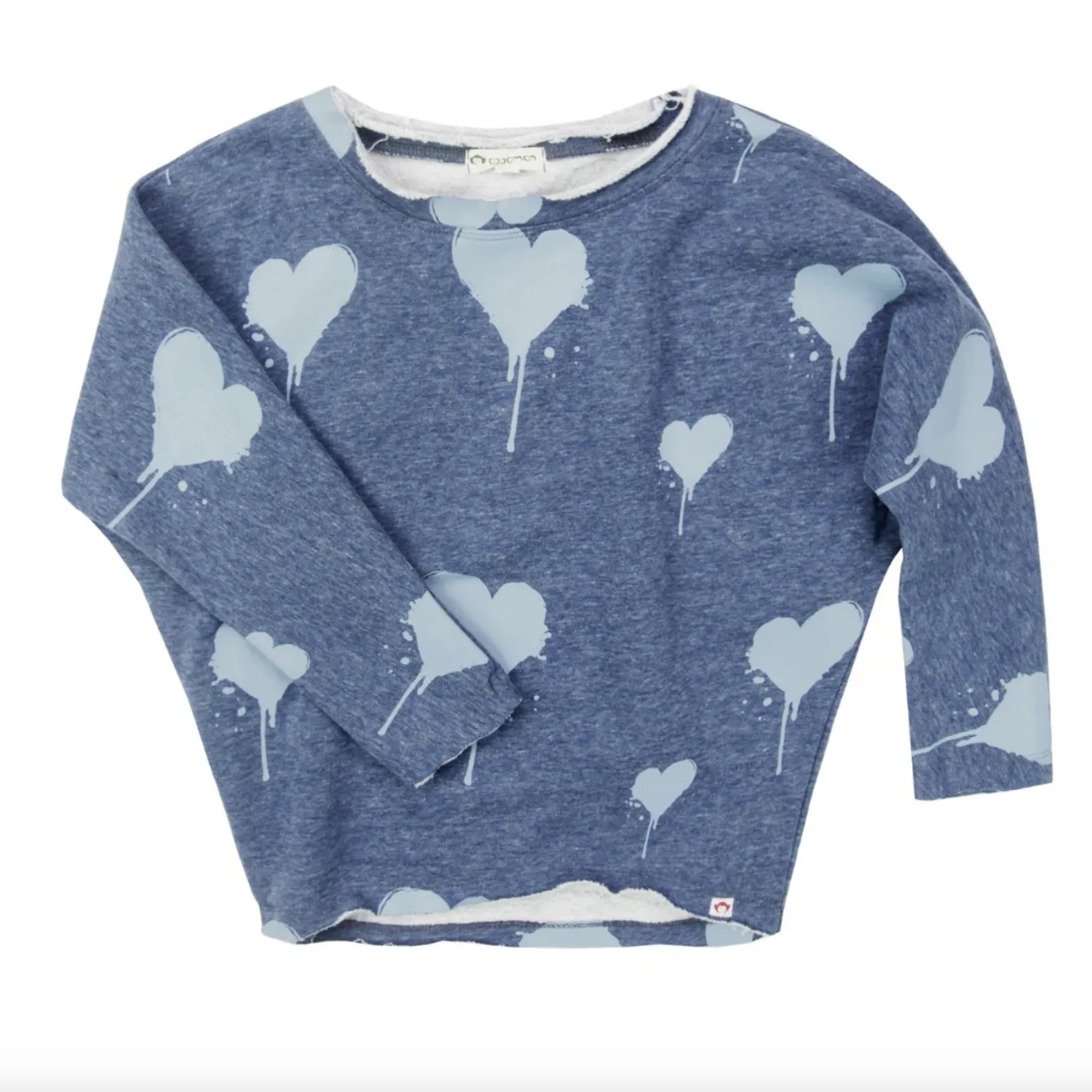 Appaman - Slouchy Sweatshirt - Blue Melange