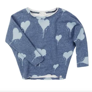 Appaman - Slouchy Sweatshirt - Blue Melange