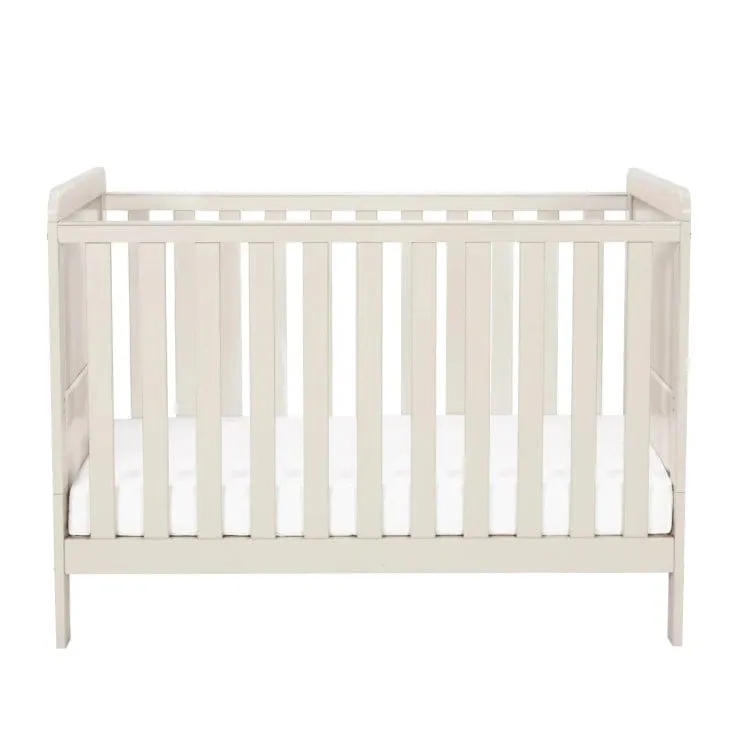 Babymore Caro Urban Mini Cot Bed - Cashmere