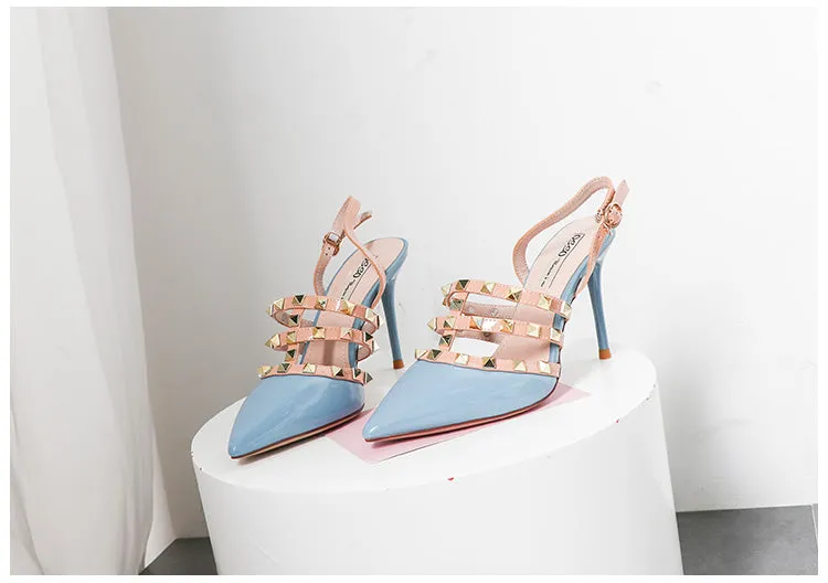 Baotou Rivet Heels