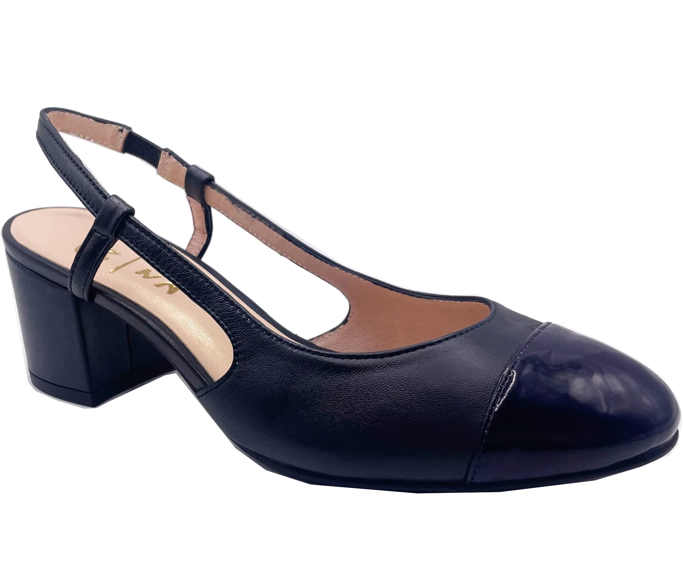 Baton - Navy Leather