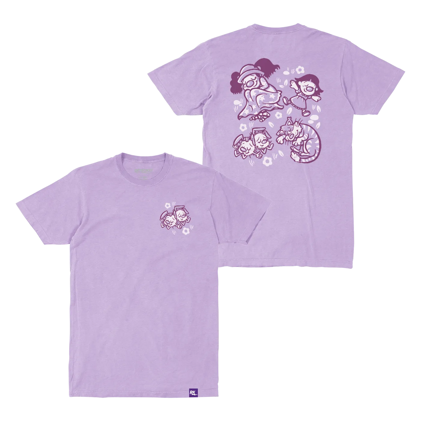 Big Comfy Couch Naptime T-Shirt - Orchid