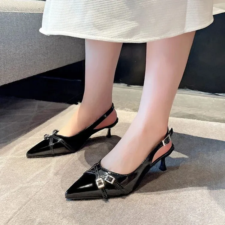 Black Grace Heels