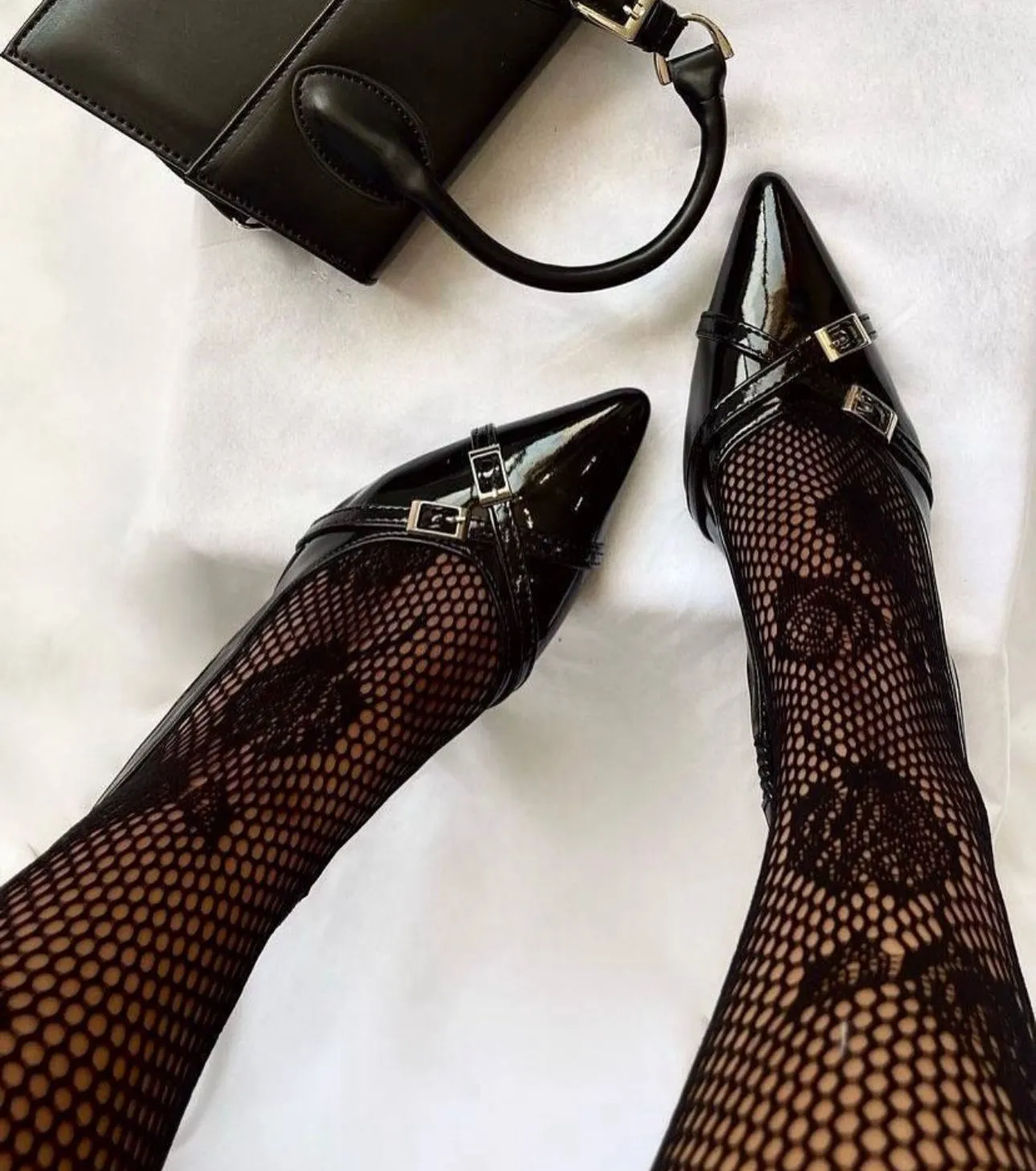 Black Grace Heels
