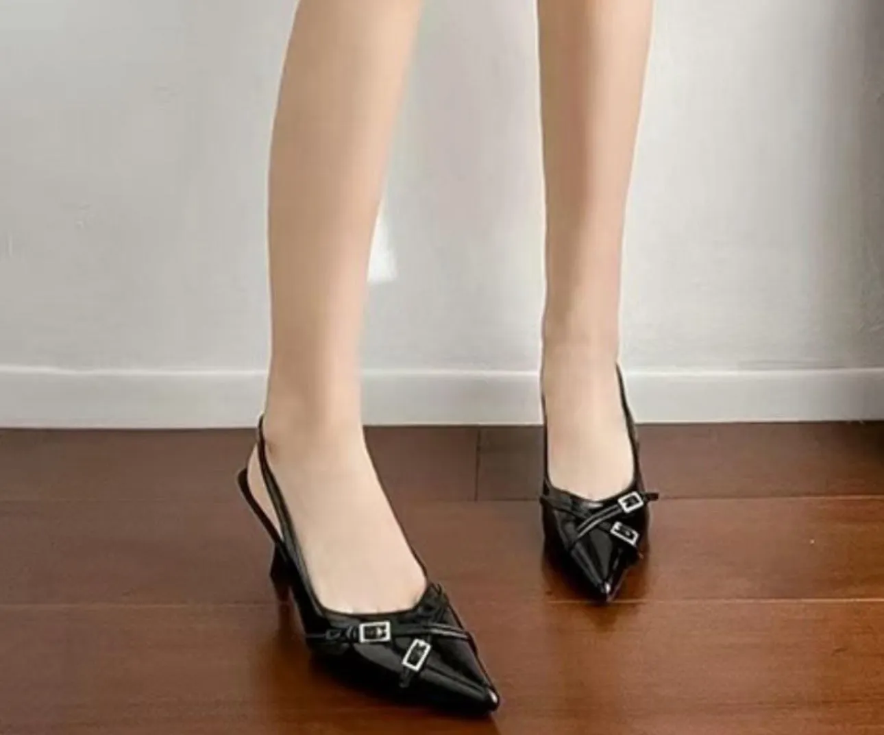 Black Grace Heels