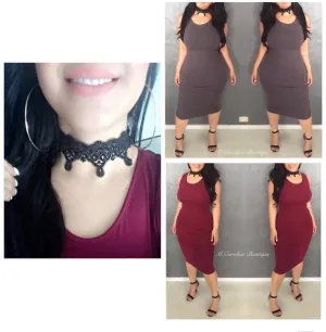 Black Lace Choker