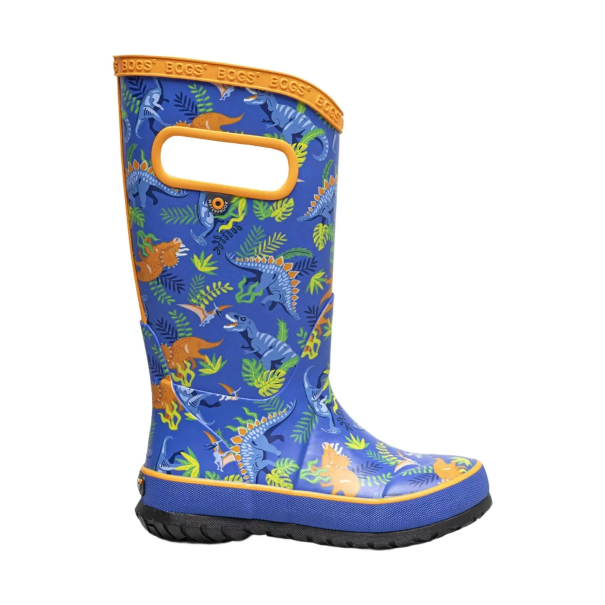 Bogs Kids' Dinosaur Jungle Rain Boots - Blue Multi