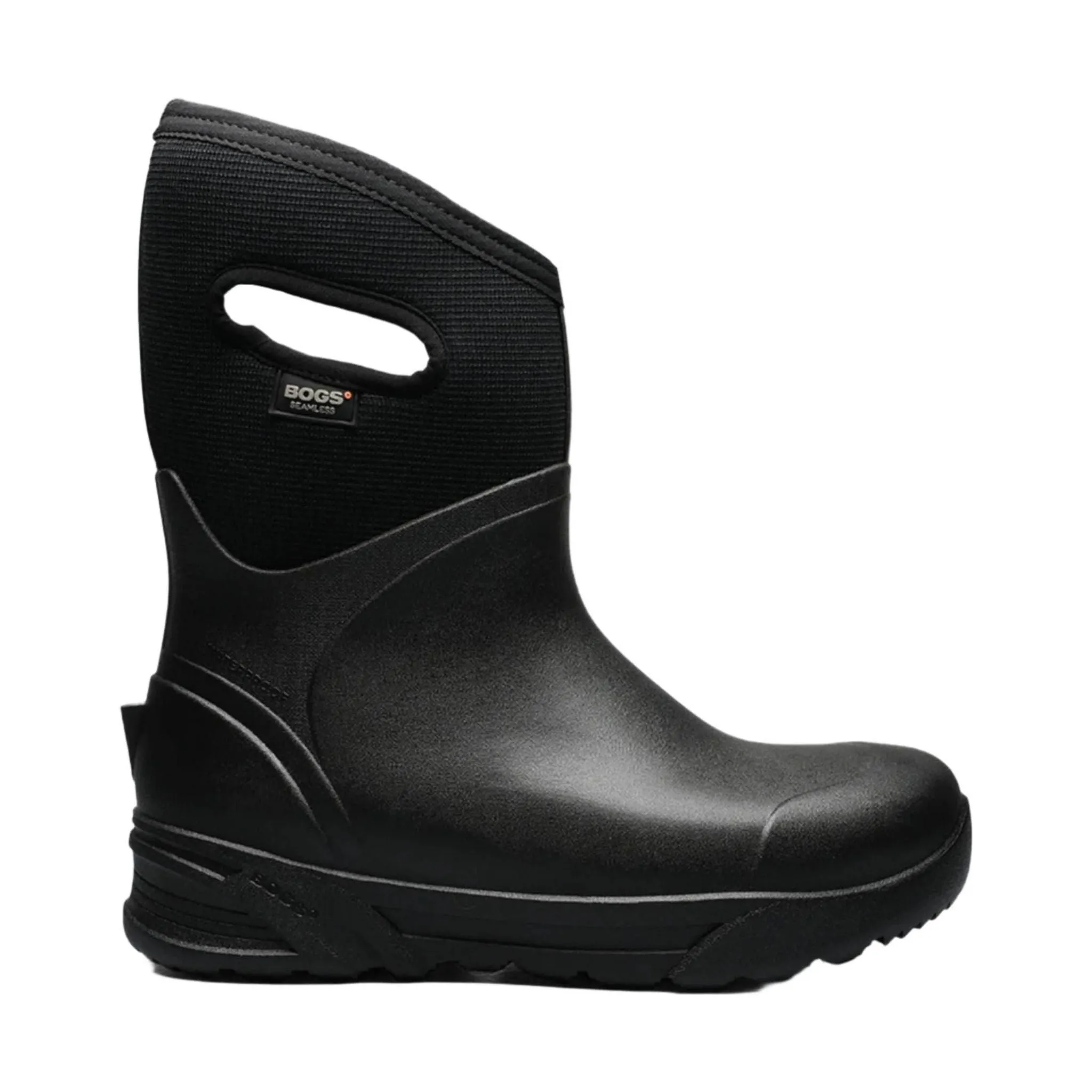 Bogs Men's Bozeman Mid Insulated Waterproof Winter Boots - Black