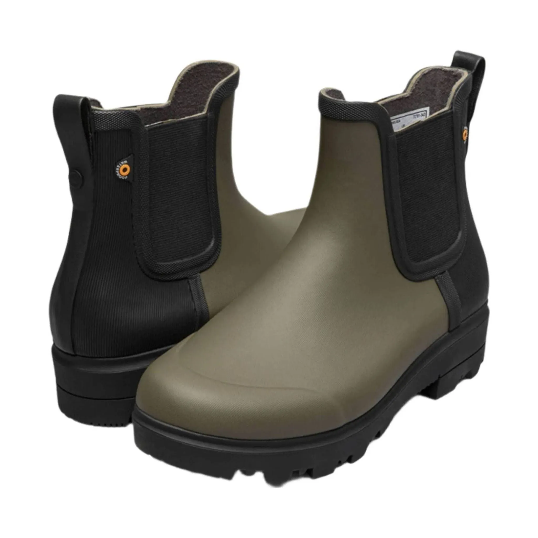 Bogs Women's Holly Chelsea Rain Boots - Army Green