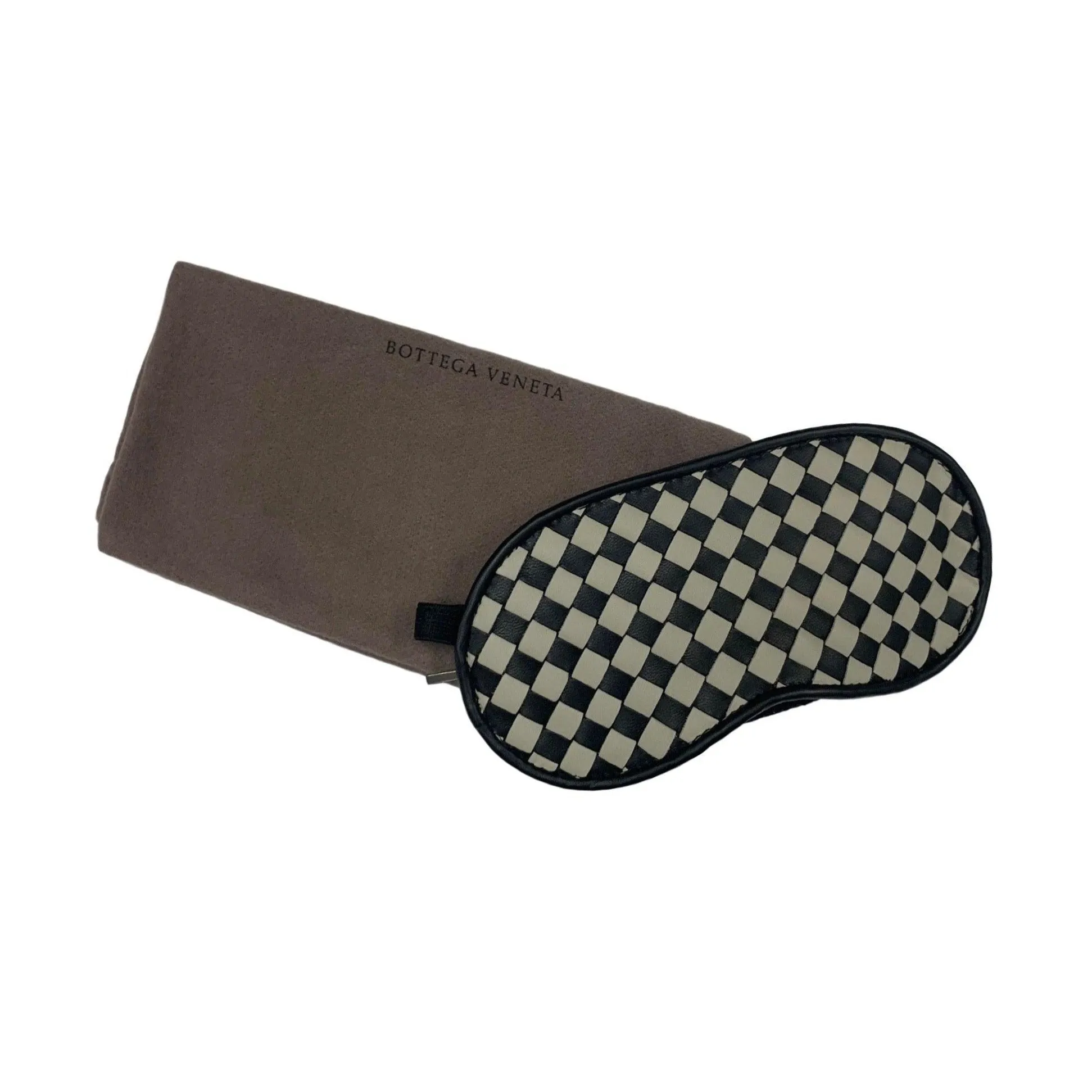 Bottega Veneta Woven Pattern Sleep Mask
