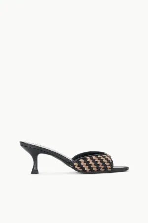 Brigitte Mule - Black Woven