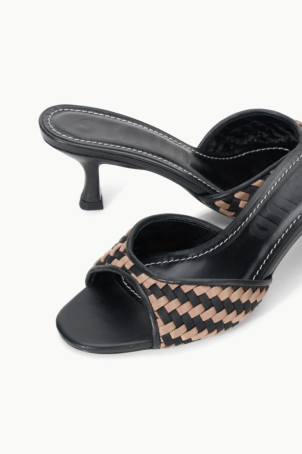Brigitte Mule - Black Woven
