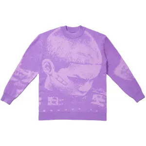 Carpet Company Trouble Woven Sweater Purple