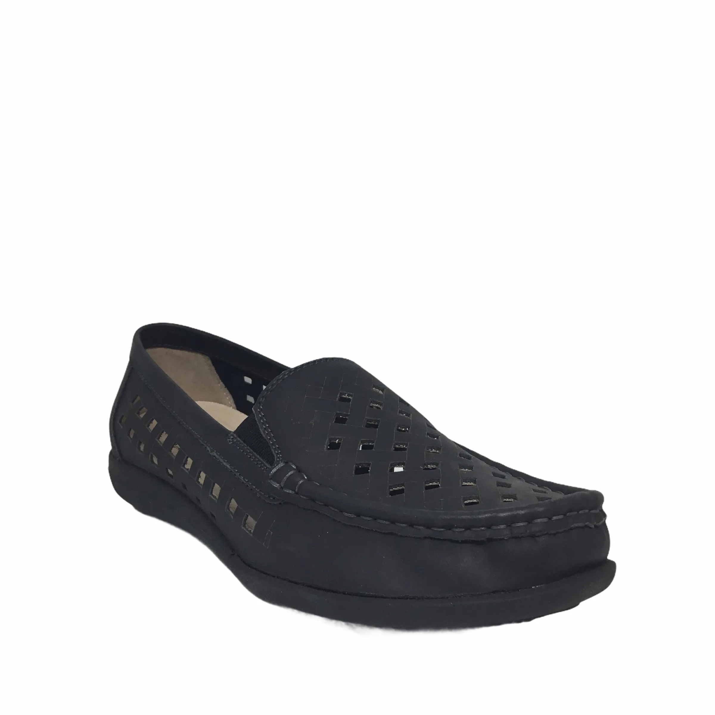 CC Resorts Taffy Black Leather Slip on