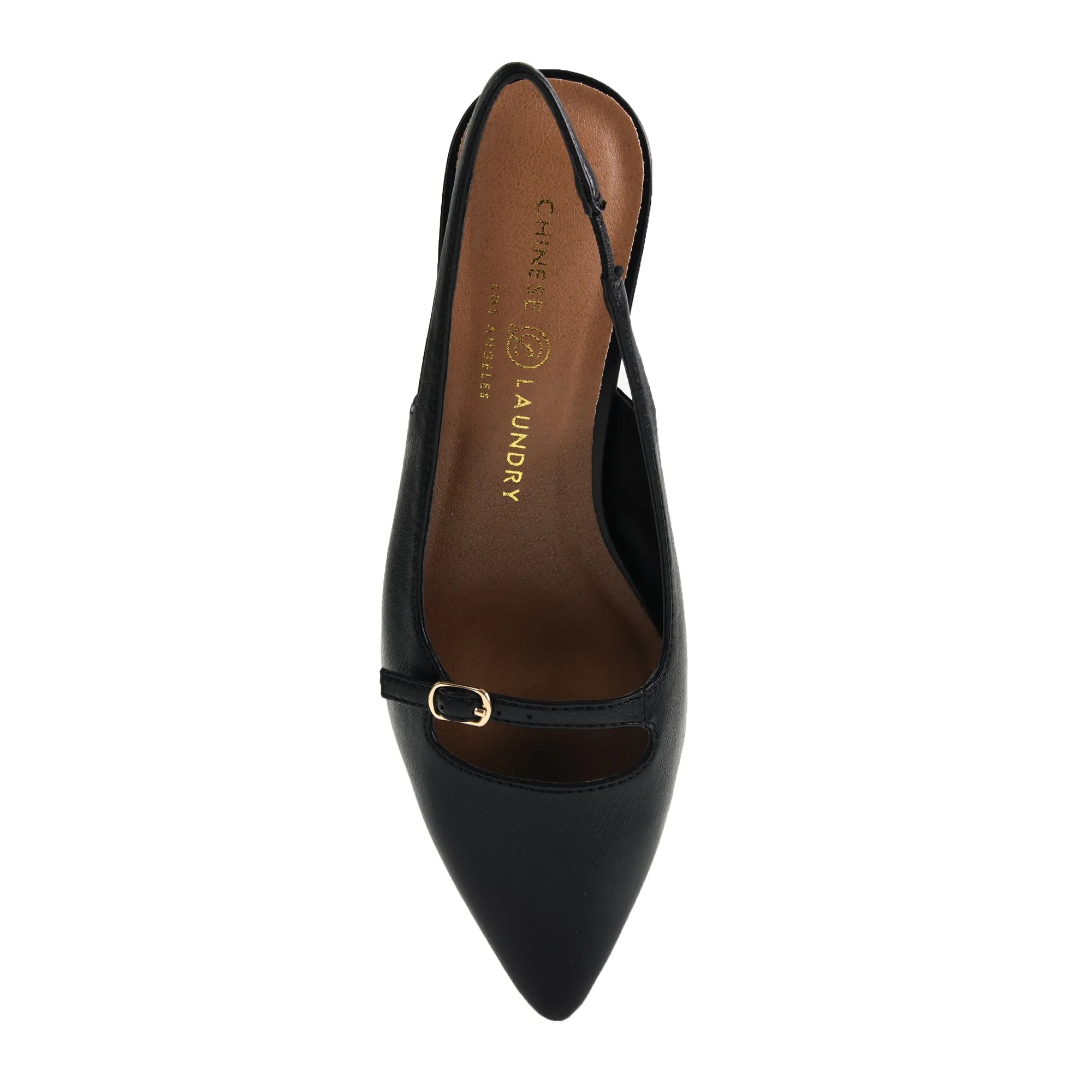 Chinese Laundry Maude Black Slingback Heels - FINAL SALE