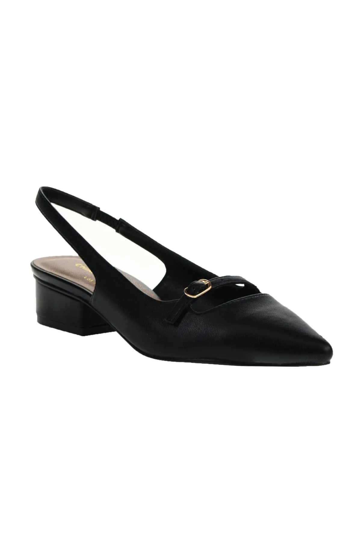 Chinese Laundry Maude Black Slingback Heels - FINAL SALE