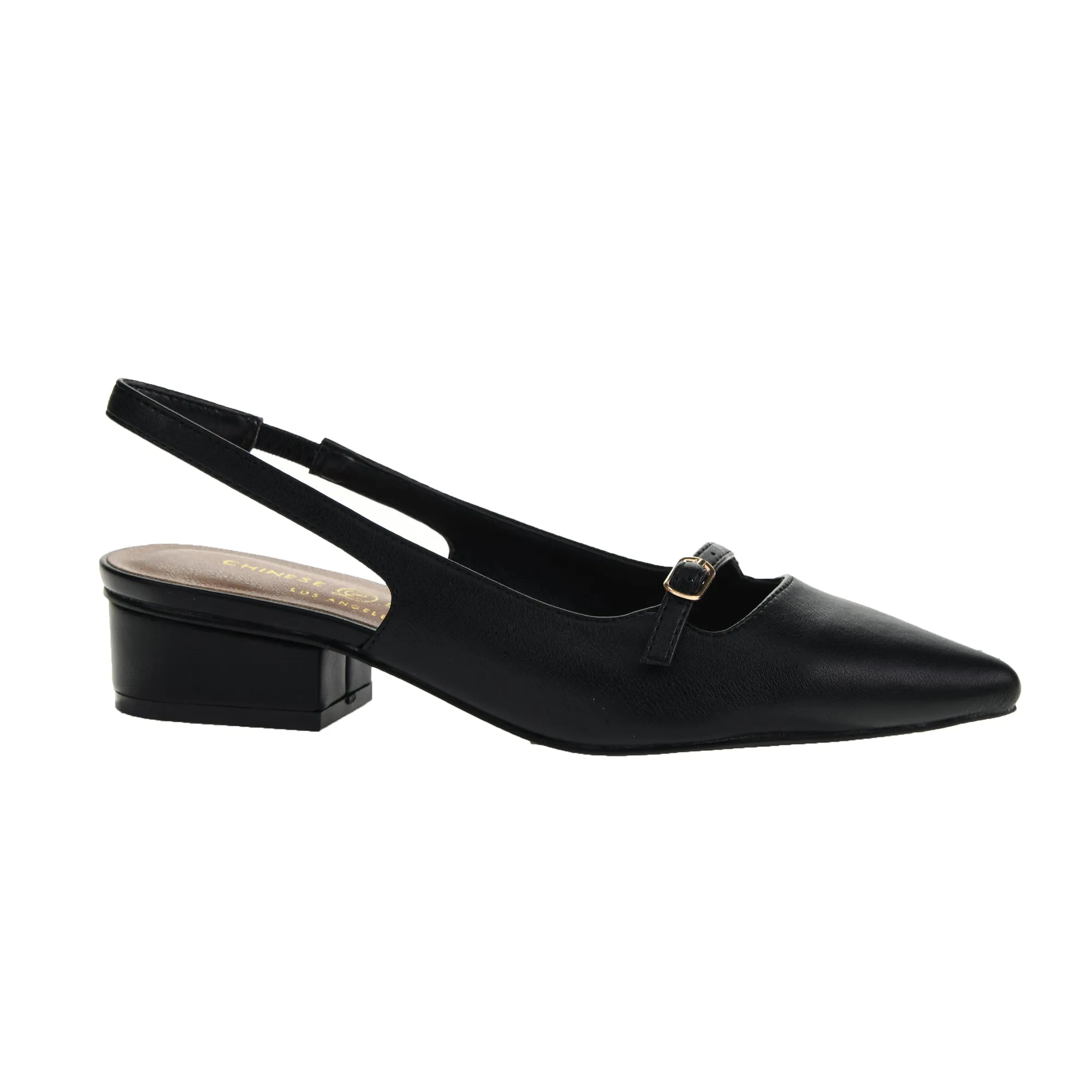 Chinese Laundry Maude Black Slingback Heels - FINAL SALE