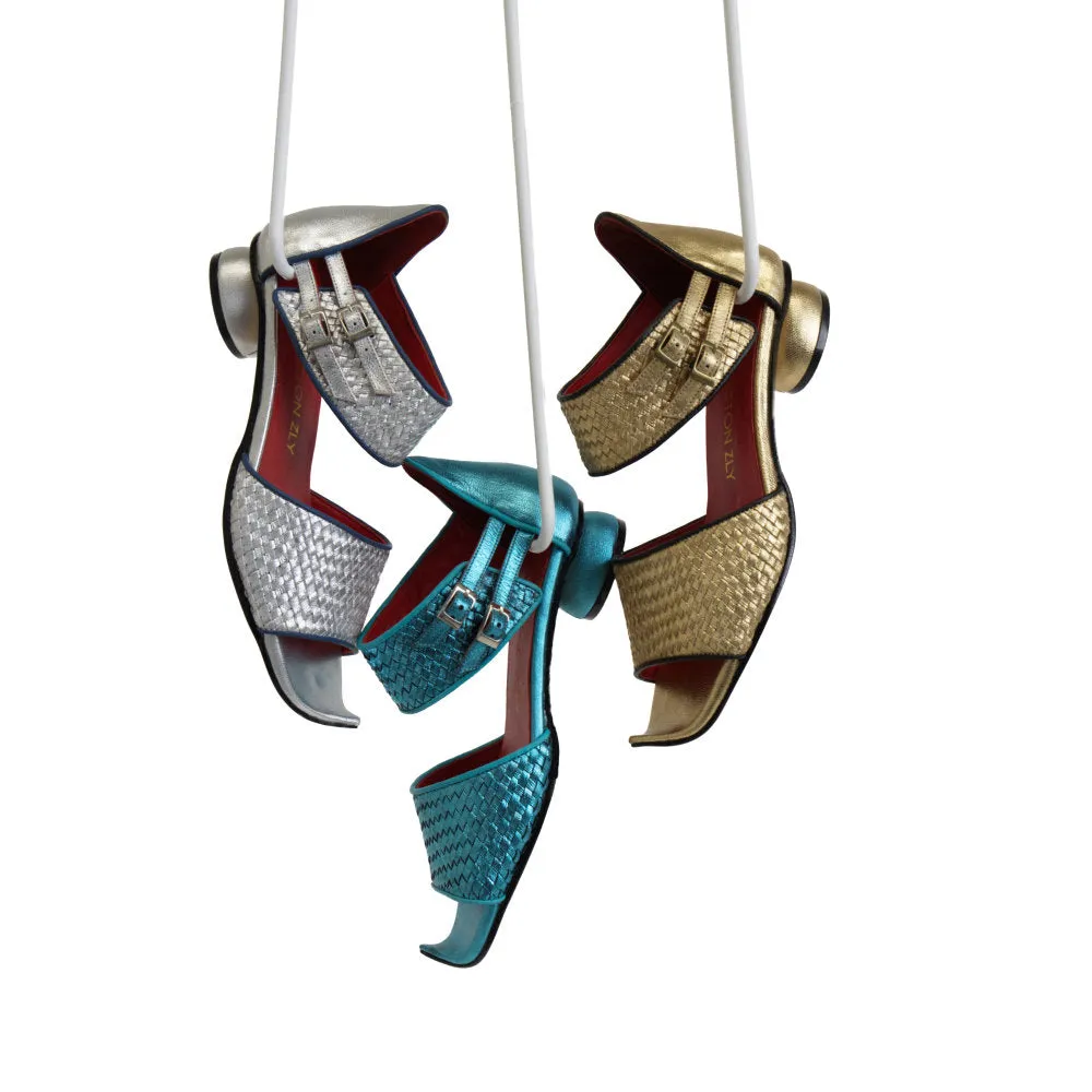 Cleopatra - Silver/navy