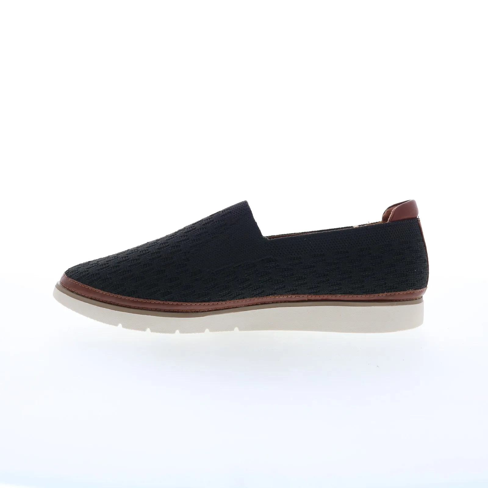 Cobb Hill Camryn CJ0718 Womens Black Canvas Loafer Flats Shoes