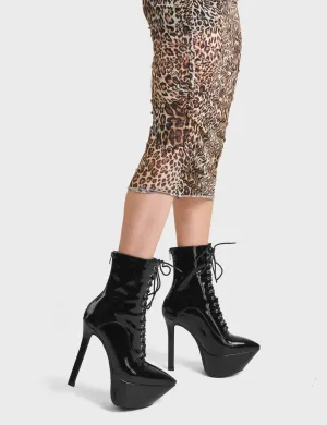 Cool Kids Platform Ankle Boots