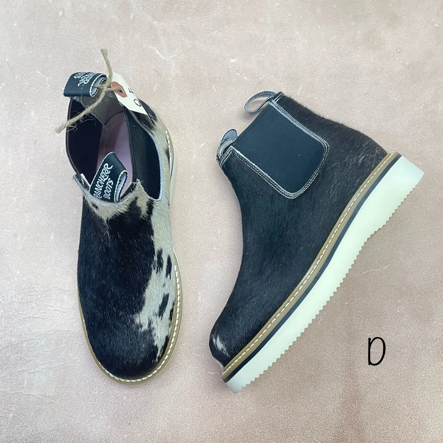 Cowhide Lechera - Size 8.5
