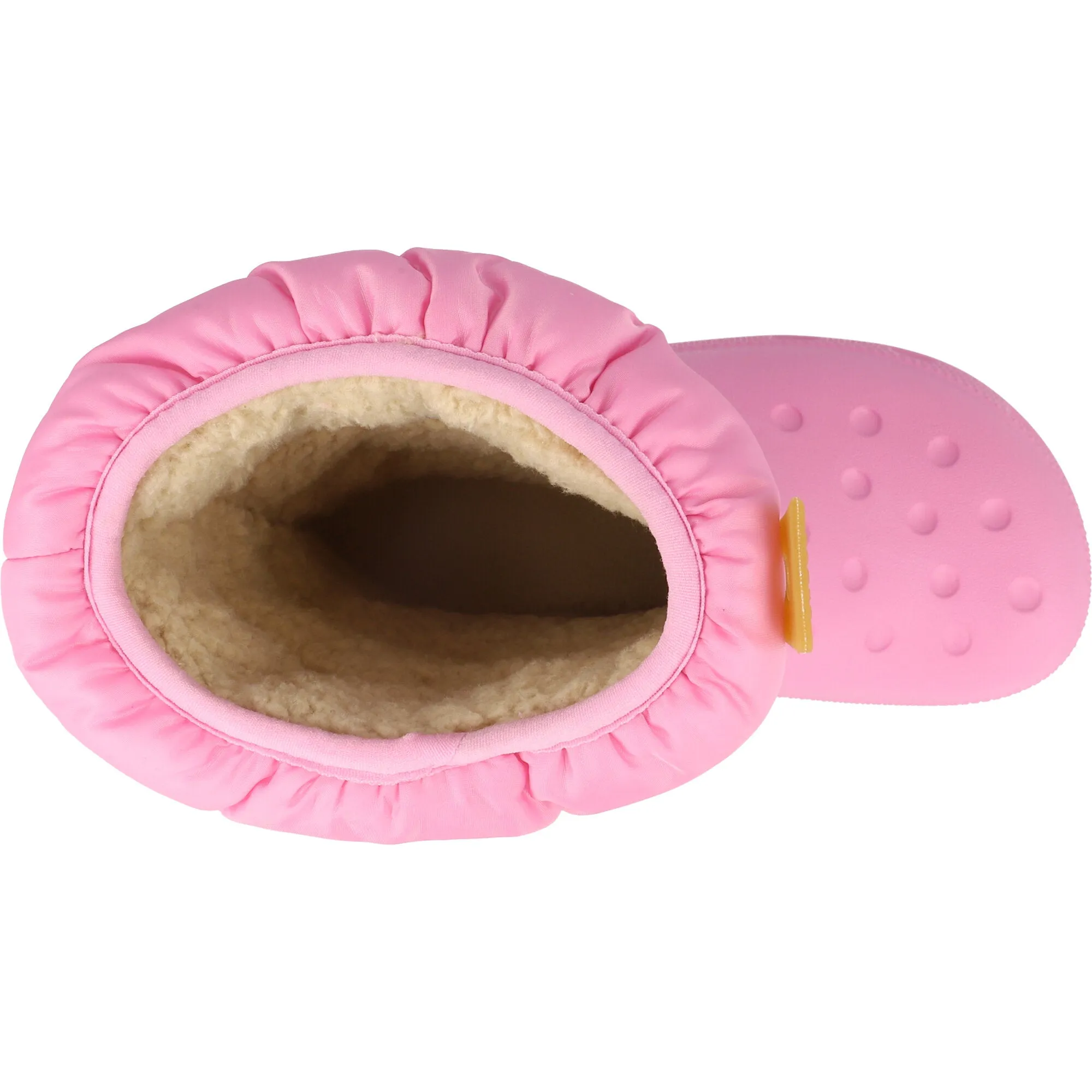 Crocs Kids Classic Neo Puff Pink Tweed Boot
