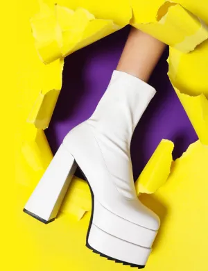 Crybaby Platform Ankle Boots
