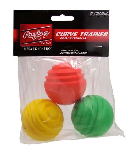 Curve Ball Training Balls 3 Pack