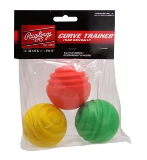 Curve Ball Training Balls 3 Pack