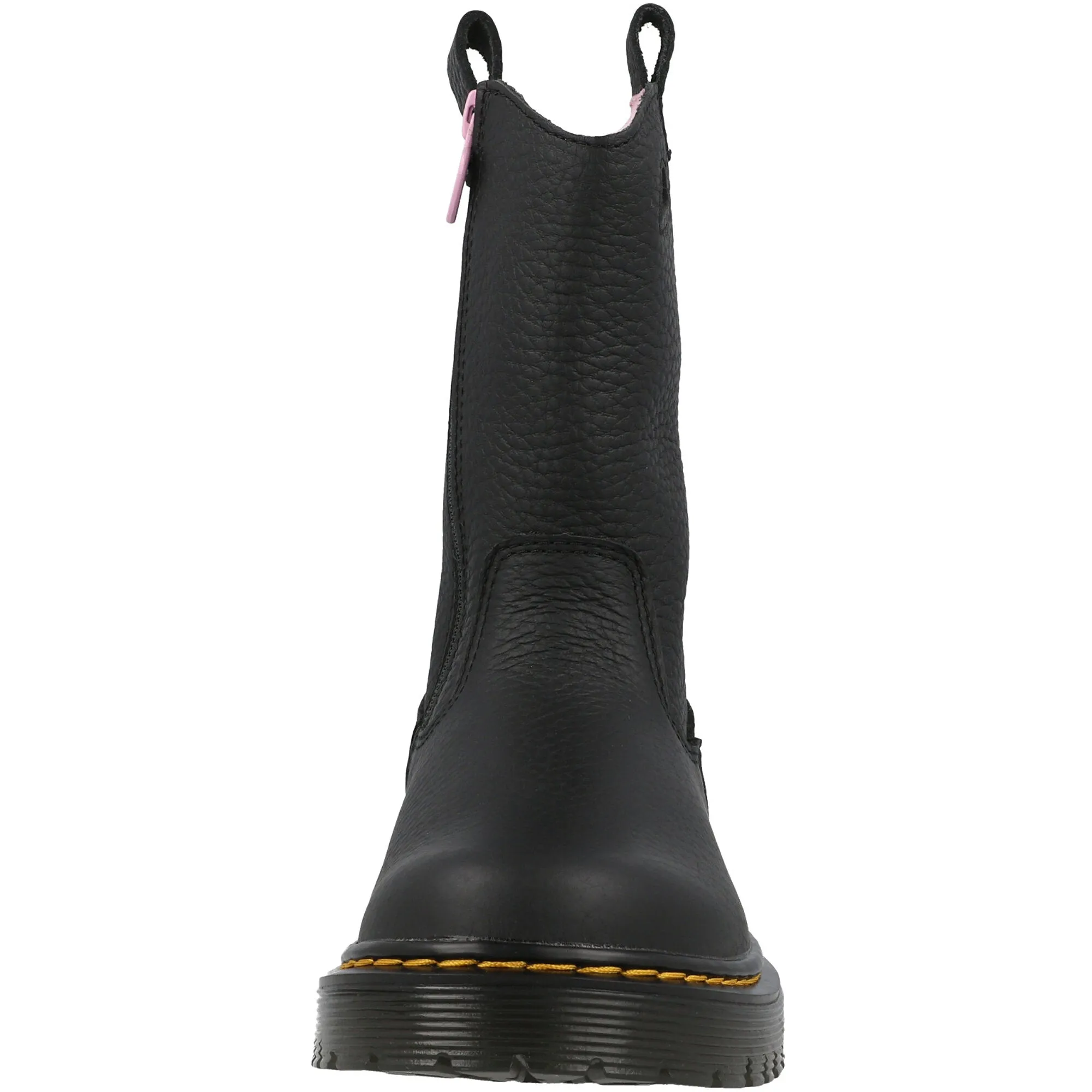 Dr Martens Bex Heart Black Pull-On Boots