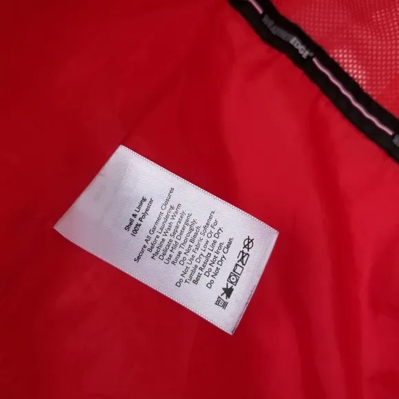 Eddie Bauer Weather Edge Red Jacket