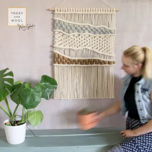 ELLA Hand Woven Macrame Wall Hanging