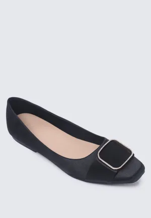Emilie Comfy Ballerina In Black