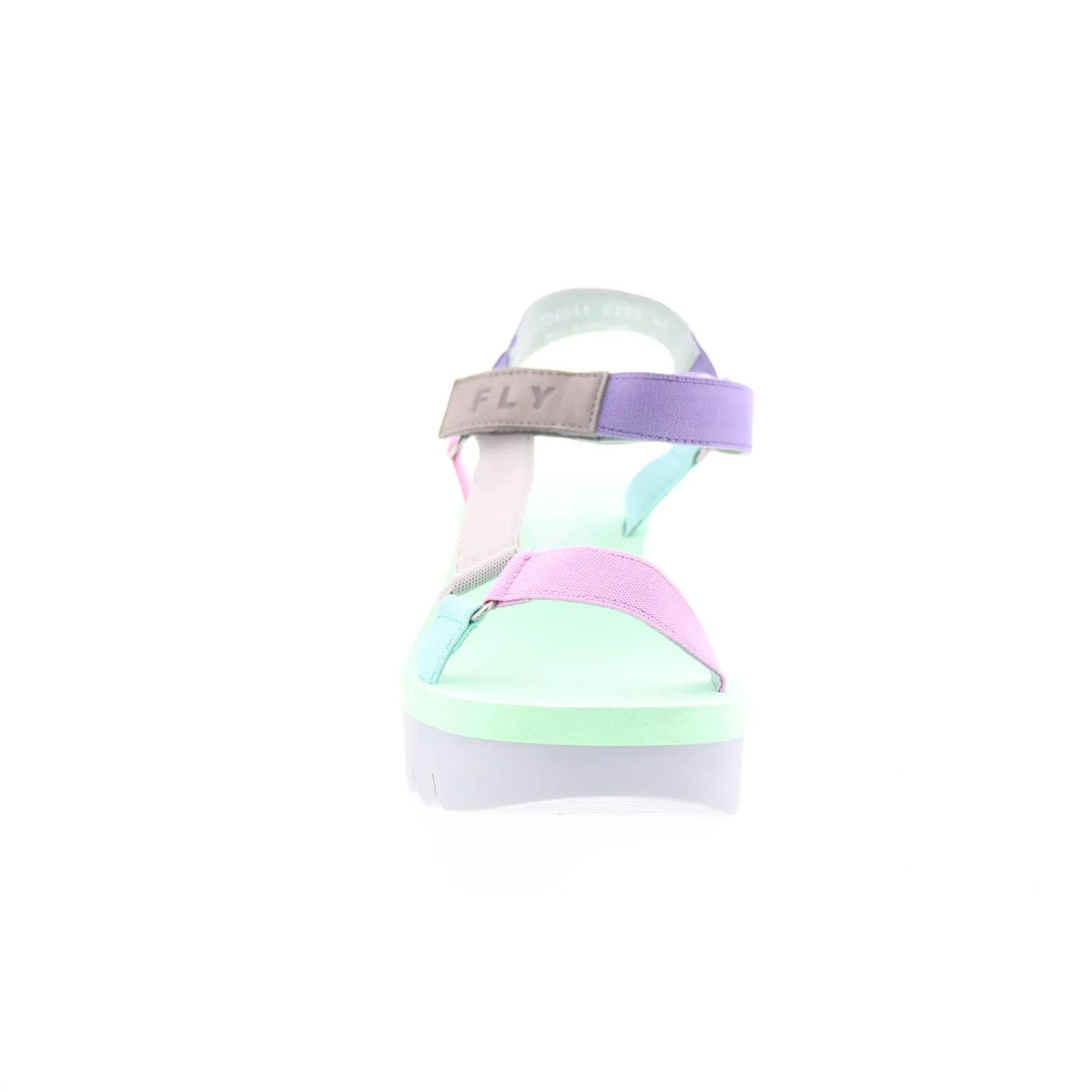 Fly London Yefa YEFA726FLY-011 Womens Pink Leather Platform Sandals Shoes