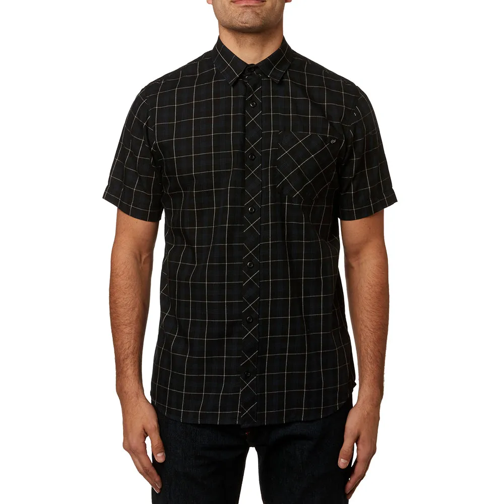 FOX OVERLOAD SS WOVEN SHIRT [BLACK]