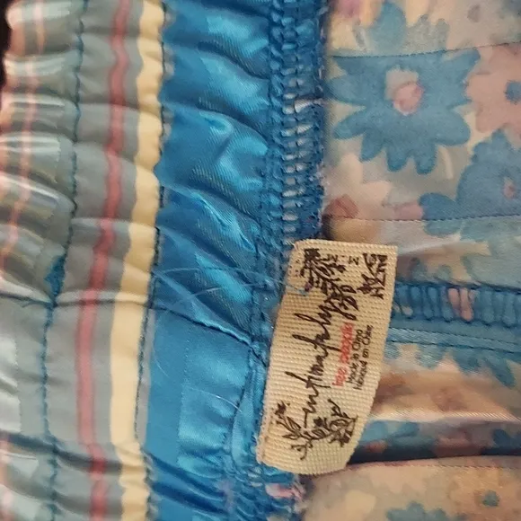 Free People NEW Pillow Talk Satin PJ Set Medium