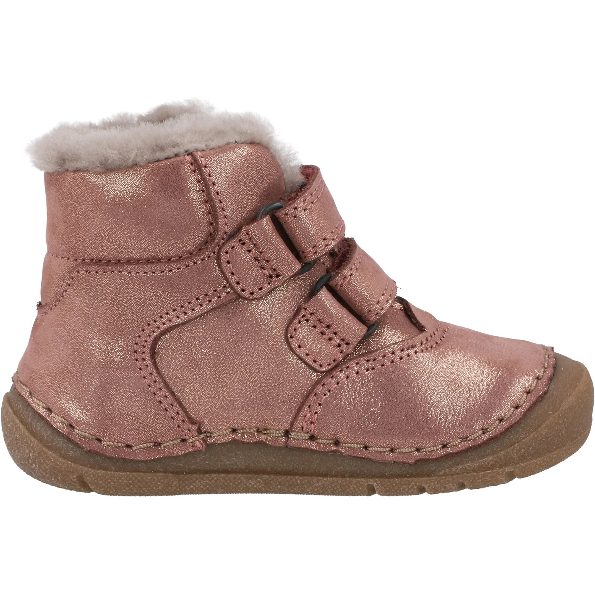 Froddo Paix Up Pink Winter Children's Ankle Boots