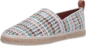 Gentle Souls by Kenneth Cole Women's Slip on Flat Loafer, Pastel Multi, 9.5
