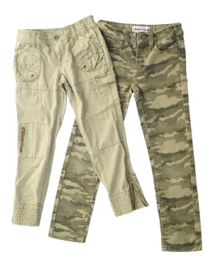 GIRL SIZE 6 YEARS - URBAN STAR & JOE FRESH, Casual Pants (2-Pack) VGUC B16