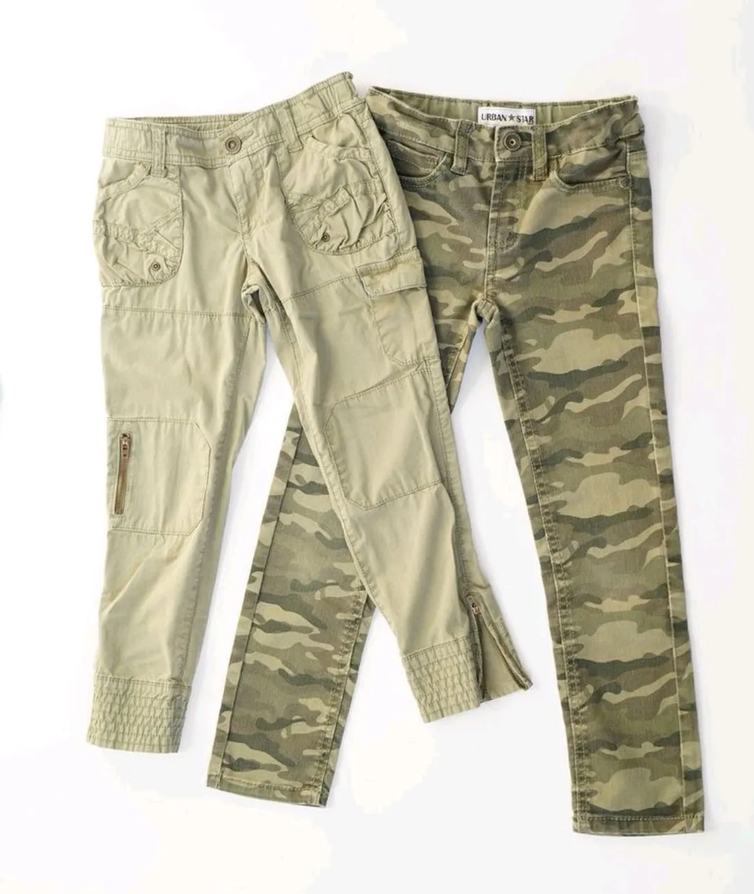 GIRL SIZE 6 YEARS - URBAN STAR & JOE FRESH, Casual Pants (2-Pack) VGUC B16