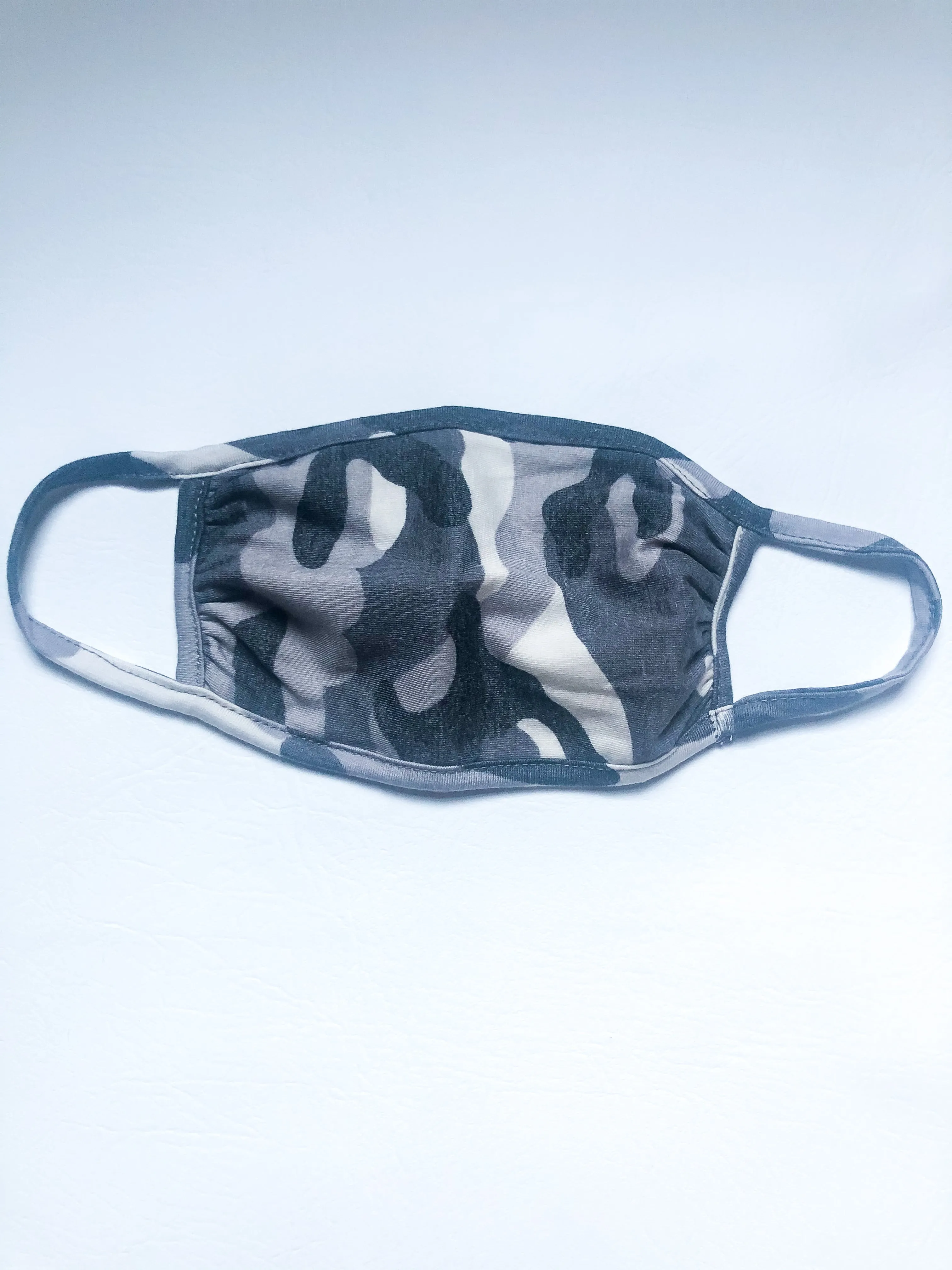 Gray Camo Mask