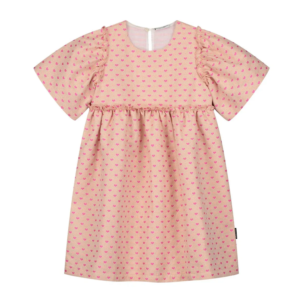 HAPPY HEART DRESS SOFT PINK