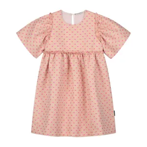 HAPPY HEART DRESS SOFT PINK