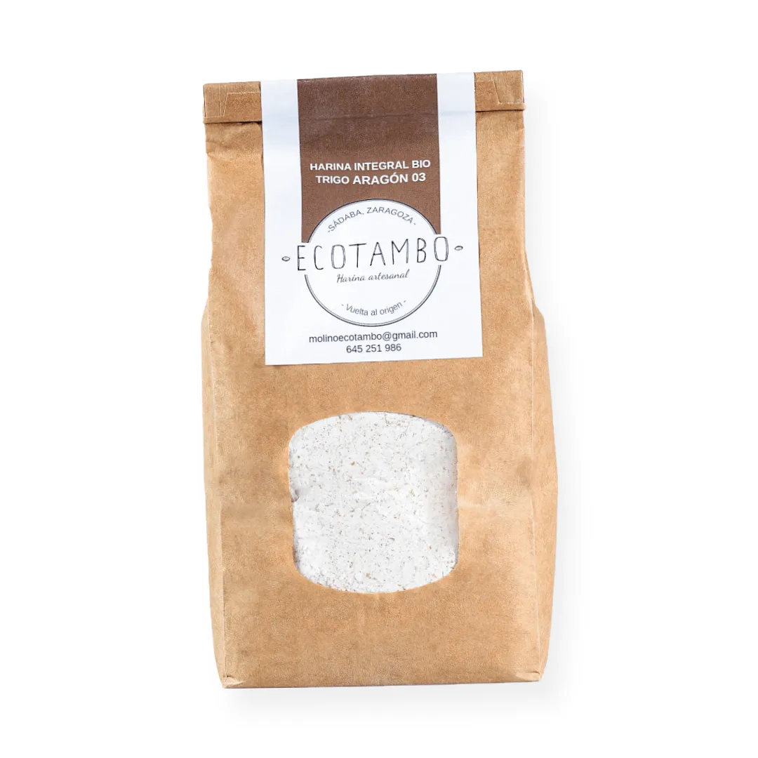 Harina Aragón 03 Integral Ecotambo Eco 1 kg