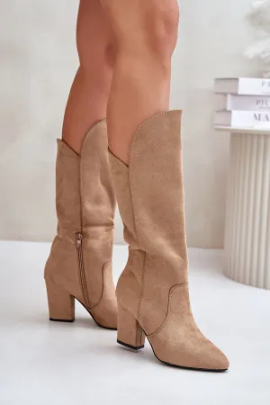 Heel boots