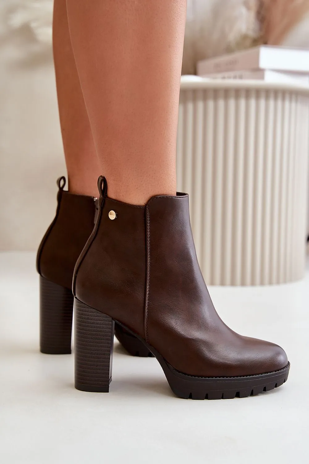 Heel boots